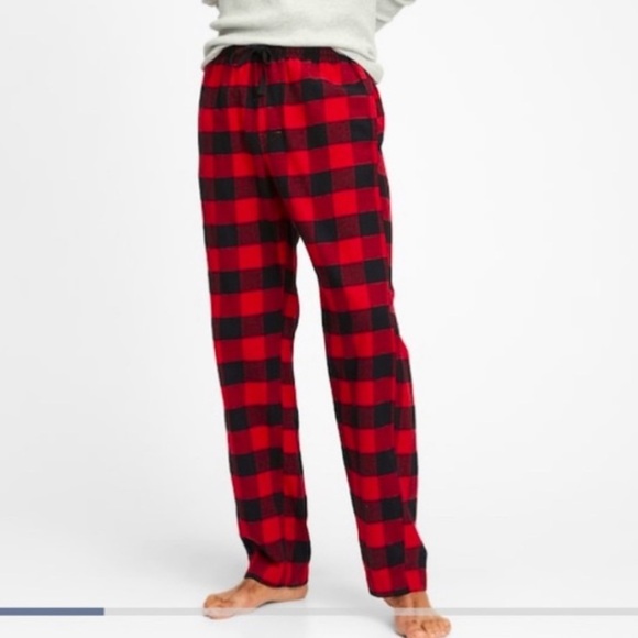 NWT GAP Flannel Plaid Pajama Pants - Picture 1 of 6